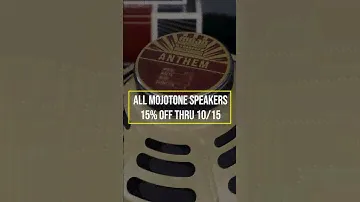 Mojotone Anthem 12-inch Guitar Speaker Rocktober Sale #short