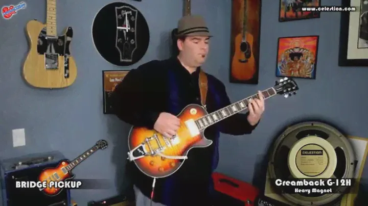 Гитарный динамик Celestion Shootout - Dirty Channel - V-Type, Creamback G12-H, Gold Alnico от Скотта Силла
