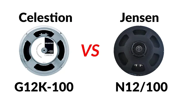 Celestion G12K-100 против Jensen N12/100 Tornado Classic — 12-дюймовые гитарные динамики