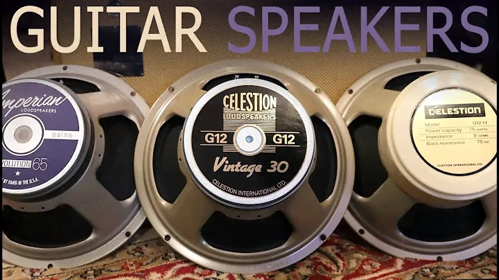 GUITAR SPEAKER SHOOTOUT - Celestion V30 / Creamback G12H / Amperian Revolution 65
