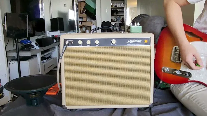 Celestion Alnico Blue vs Jensen P12Q guitar speaker comparison / test