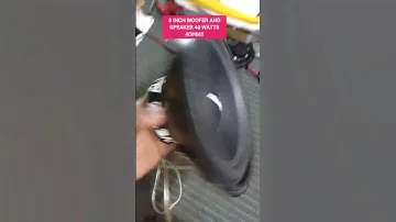 8 inch woofer and speaker 40 watts 4ohms