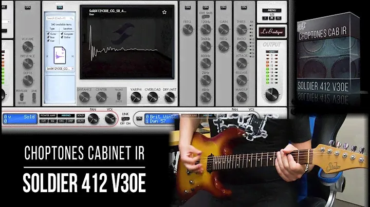 Cabinet IR | Soldier 412 V30E | Playthrough (Soldano 4x12 + Celestion V30 UK)