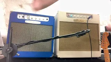 Combo Fred Chapellier Signature 5w special version 12'' cabinet, Celestion Ruby alnico