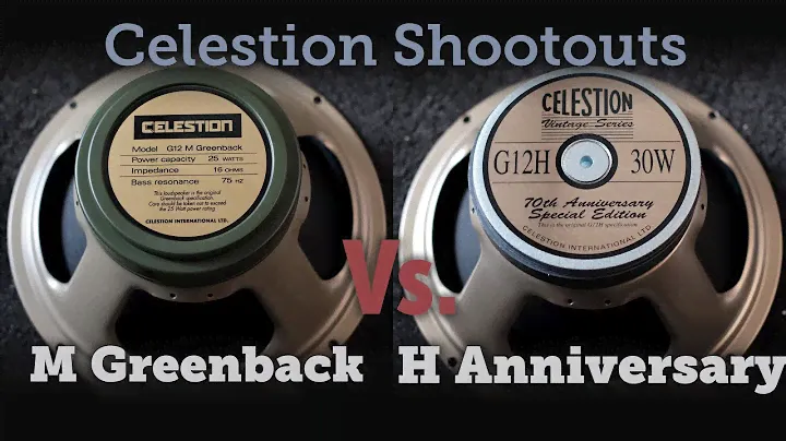Celestion Greenback Vs H Anniversary