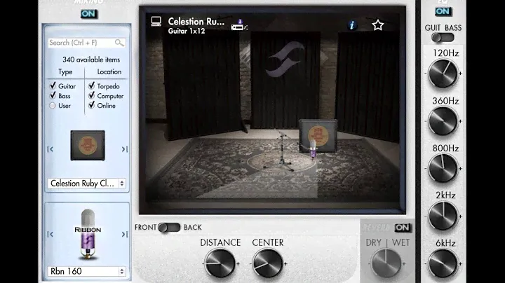 CELESTION RUBY quick test