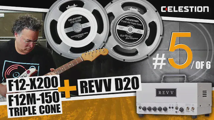Celestion's F12-X200 + F12M-150 Full Range Live Response Speakers Meets The REVV D20