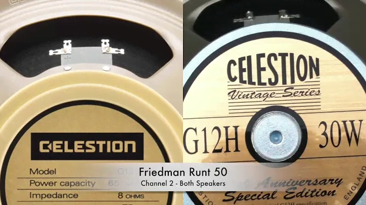 Celestion Duel - M65 vs G12H30 (w/OR100 & Runt 50)