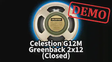How does Celestion G12M Greenback 2x12 Closed sounds? - METAL DEMO