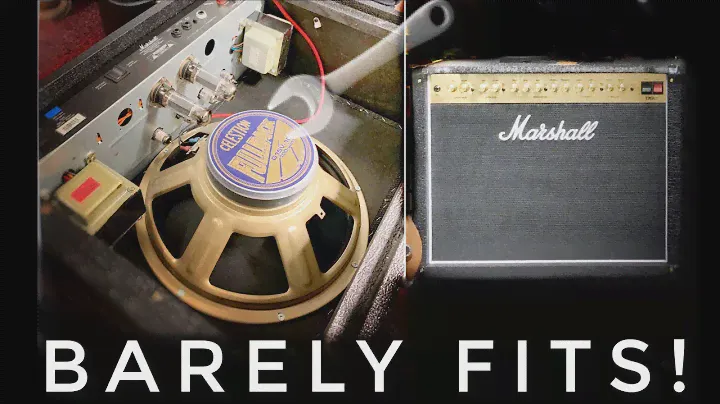 Втисните САМЫЙ БОЛЬШОЙ Celestion в Marshall DSL40C — результат может вас удивить…