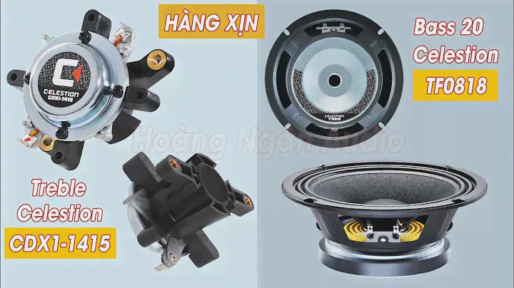 Treble Neo Celestion CDX1-1415. Bass Celestion TF0818 xịn chính hãng giá cực mềm hàng hiếm gặp