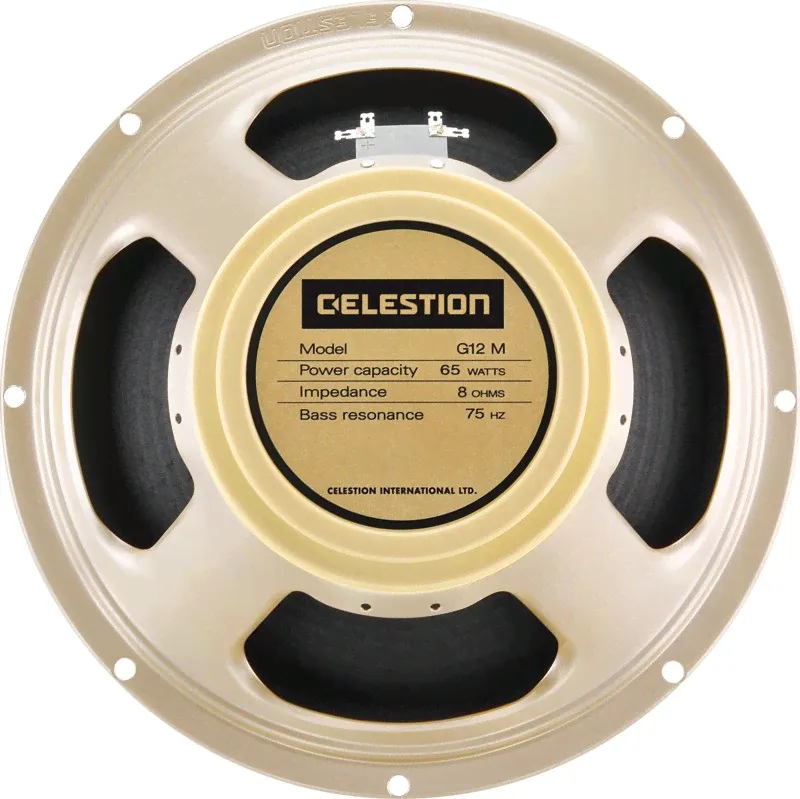 Celestion G12M-65 Creamback динамик для гитарных комбо, 12 дюймов, 65 Вт, 8 Ом