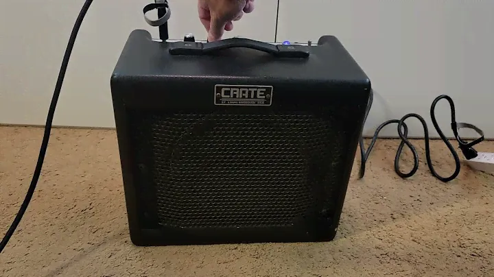 SOLD Crate VC-508 5-Watt 1x8 Tube Guitar Amp with Celestion Speaker FREE SHIPPING