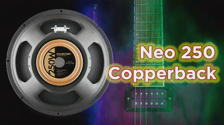 Celestion Neo 250 Copperback демонстрация чистоты, кранча и высокого усиления