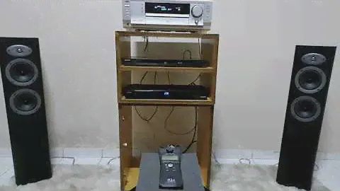 Celestion F30, Receiver JVC RX-7042 mic Zoom H1n