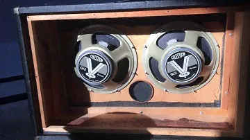Installing Type V Celestion speakers in a 1967 Alamo