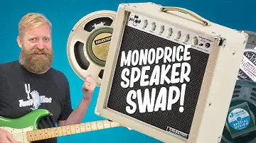 Monoprice Speaker Swap! - Can the $250 tube amp sound better with a different speaker?