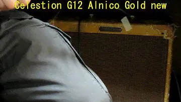 5E3 Celestion alnico gold