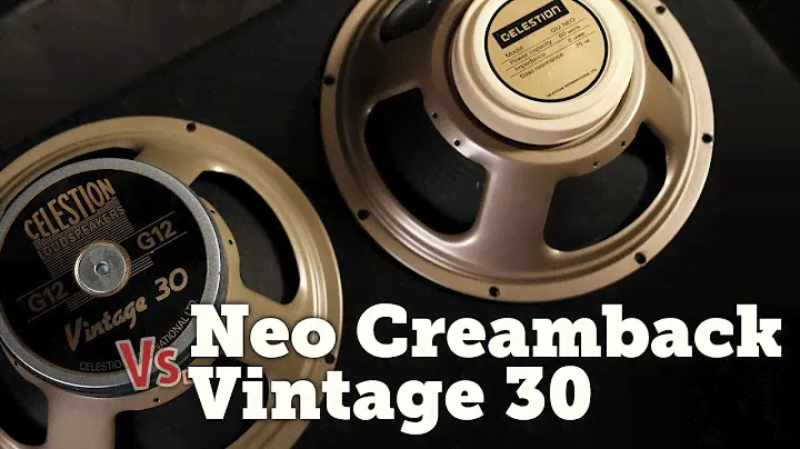 Celestion V30 Vs Neo Creamback shootout