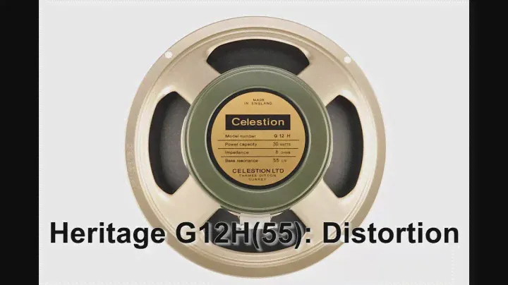 Sounclip: Heritage G12H(55) Distortion
