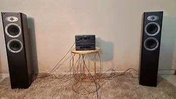 Sound test - Panasonic micro system ch7 bi-amp Celestion F30