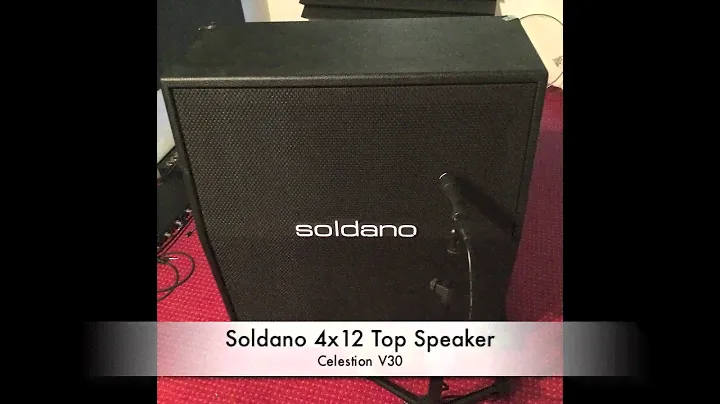 Lasse Lammert Cab Comparison 2016: Soldano 412, Top Speaker (see descptn), V30
