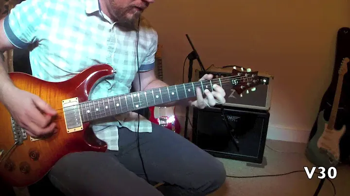 Fane F70 vs Celestion Vintage 30 shootout