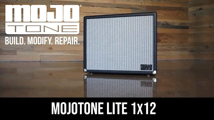 Mojotone Lite Series 1x12 Cabinet Loaded with Celestion Neo-Creamback- Spec Video