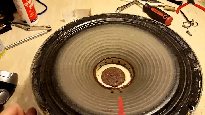 Fixing Celestion (JBL) speaker (PART 2)