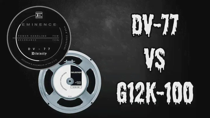 Celestion G12K-100 против Eminence DV-77